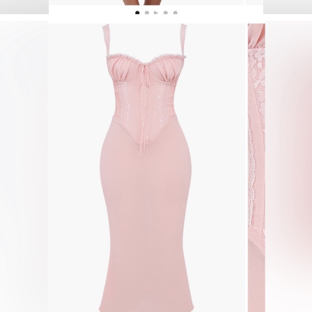 House of CB Syrah dress